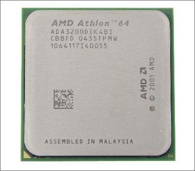 AMD Athlon 64 ADA3200DIK4BI 3200+ 2.0GHz 512KB L2 Cache CPU Processor - Socket 939 for Gaming PC, Home Theater & Office Computer Builds