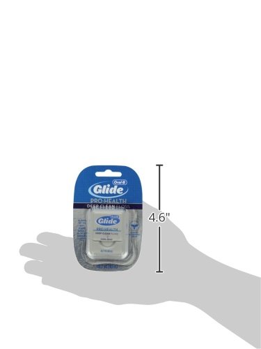 Oral-B Glide Pro-Health Deep Clean Dental Floss - Cool Mint Flavor, 40 Meters (Pack of 6) | Waxed Floss for Strong Teeth & Healthy Gums | Perfect for Travel, Home & Office Use