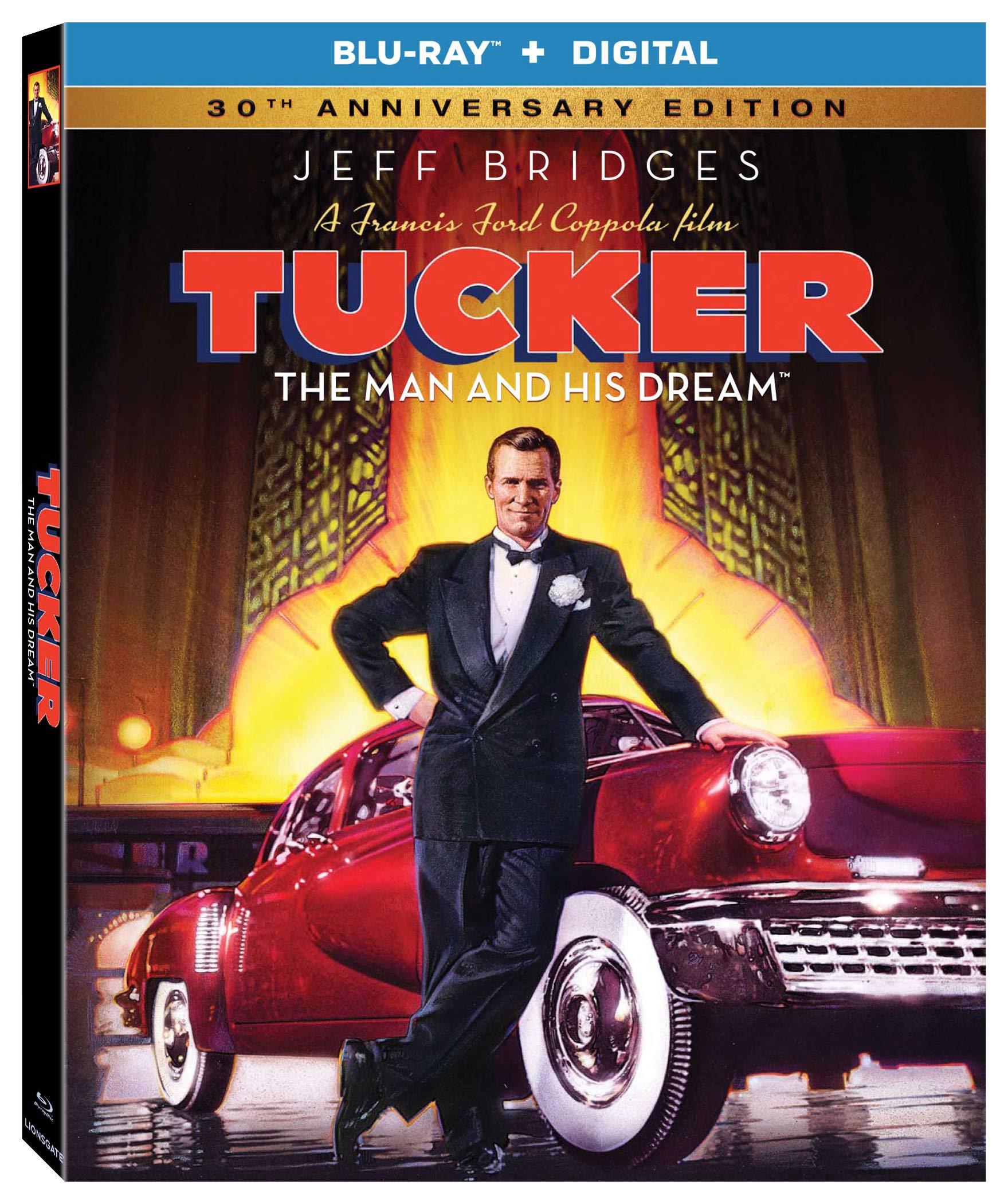 Tucker: The Man and His Dream Blu-ray & UV - Classic Biographical Film for Movie Enthusiasts & Collectors - Perfect for Home Theater Nights and Film History Buffs