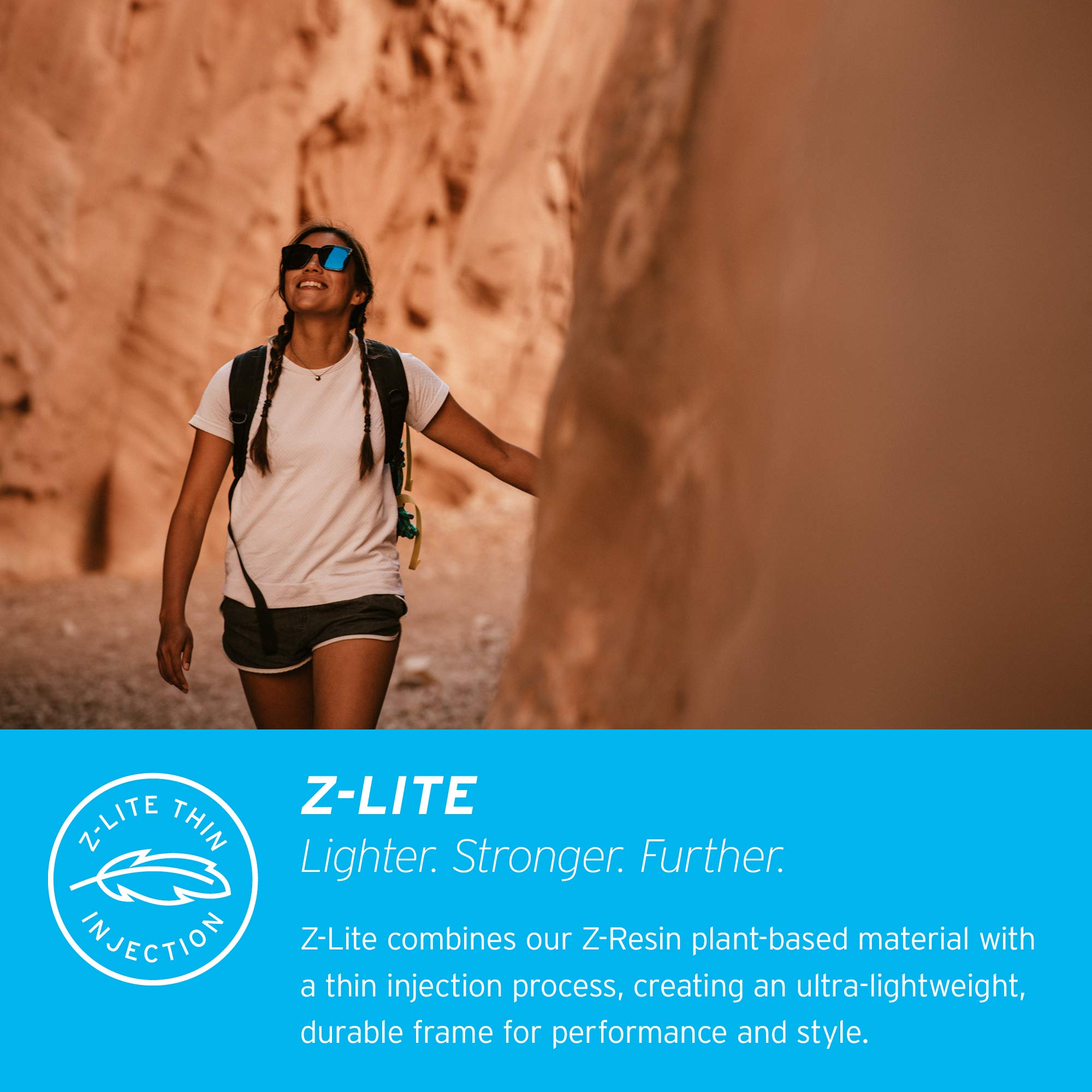 Zeal Optics Palisade Eco-Friendly Polarized Sunglasses for Men & Women - UV Protection, Lightweight & Stylish for Outdoor Activities, Driving, Hiking & Beach