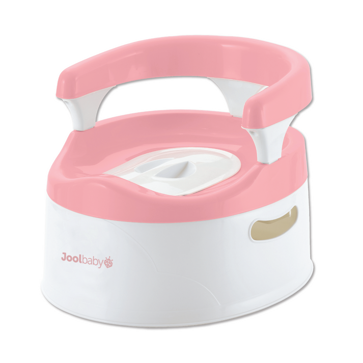 Jool Baby Potty Training Chair with Handles - Comfortable & Sturdy Toddler Toilet Seat for Boys & Girls - Perfect for Home, Travel & Daycare Use