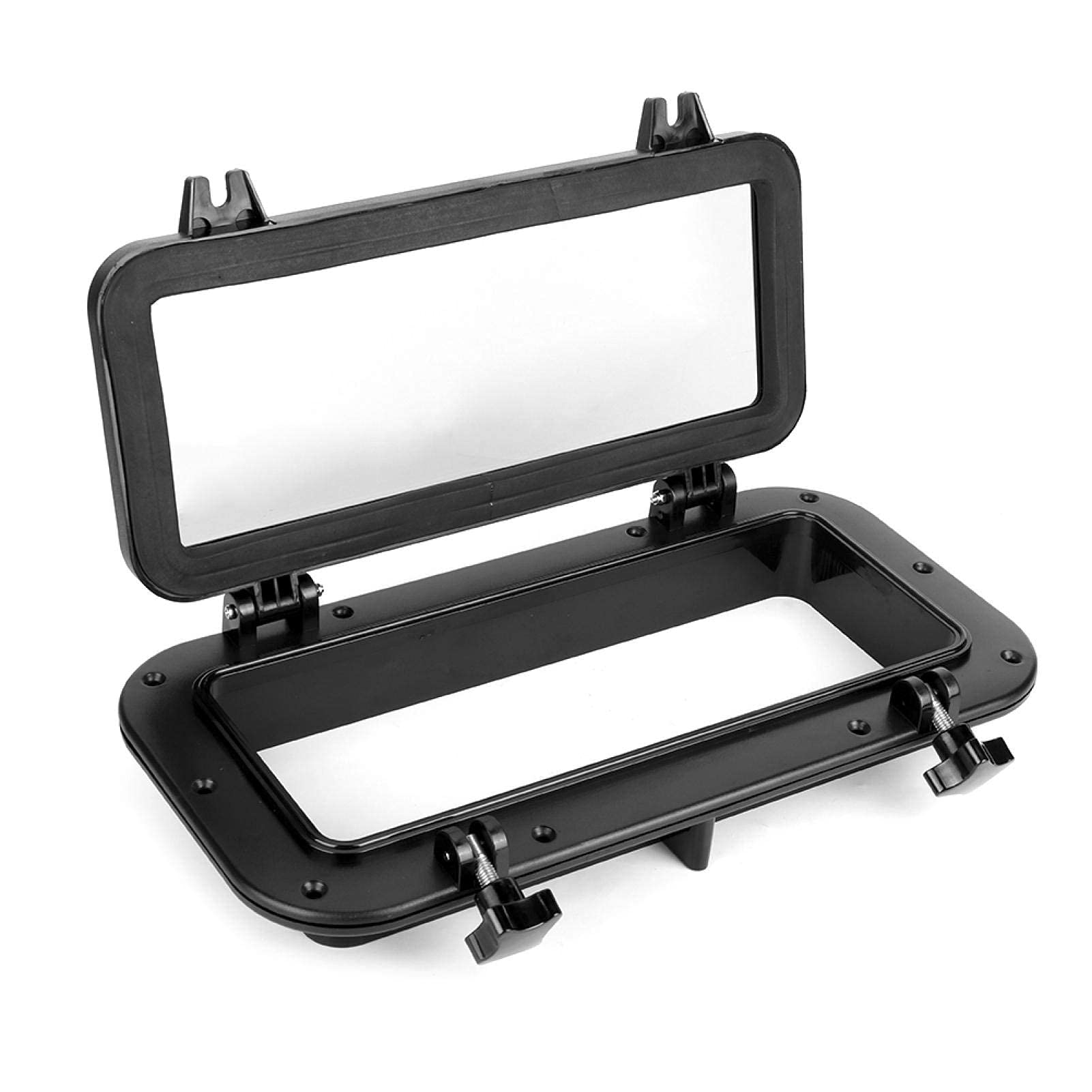 Marine Window Frame - Leakproof & Waterproof Rectangular Porthole for Boats, Yachts, RVs & Industrial Vehicles | Durable Marine Grade Construction for Harsh Weather Conditions
