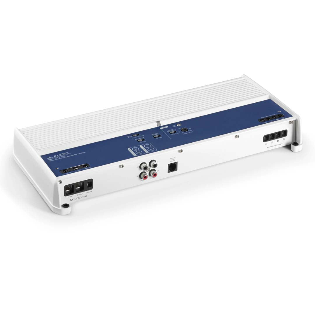 JL Audio M1000/1v2 M Series 1000W Class D Mono Marine Amplifier - High Power Boat Audio System for Marine & Car Audio Enthusiasts | Perfect for Boats, Yachts & Watercraft Sound Upgrades
