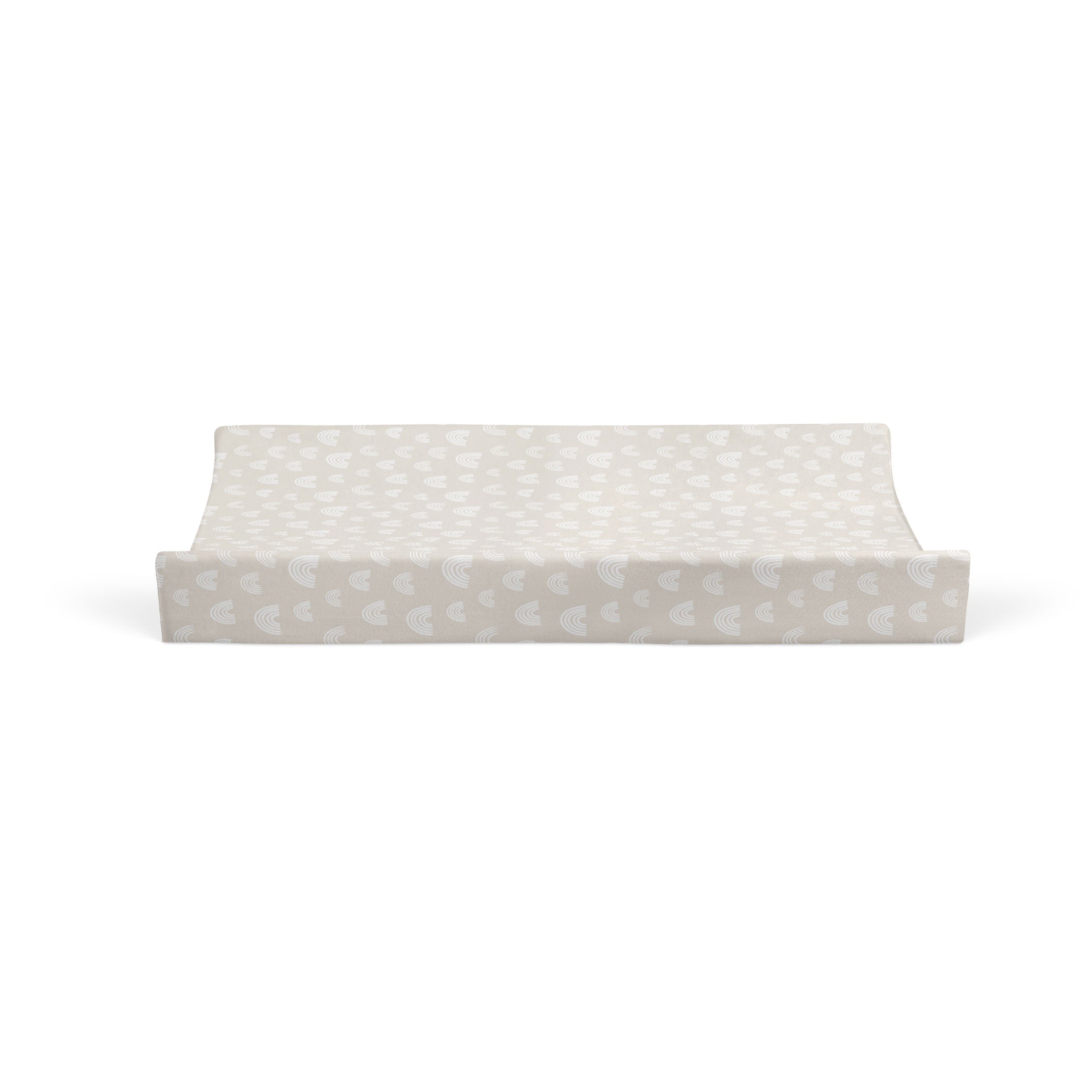 Nordic 2-Pack Waterproof Changing Pad Covers - Soft Grey & Sand Colors for Baby Nursery | Ideal for Diaper Changing Tables, Cribs & Travel Use