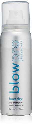 BlowPro Faux Dry Shampoo with Pure Protein Blend - Oil Absorbing & Waterless Hair Cleanser for Volume & Freshness - Residue-Free Quick Styling Solution (1.6oz) - Perfect for Busy Mornings, Gym Sessions & Travel