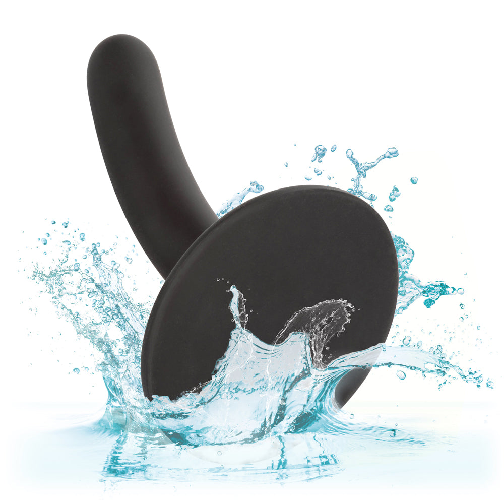 Boundless 4.5 Inch Slim Suction Cup Dildo - Waterproof Flexible Silicone Adult Toy for Shower, Bath & Bedroom Pleasure