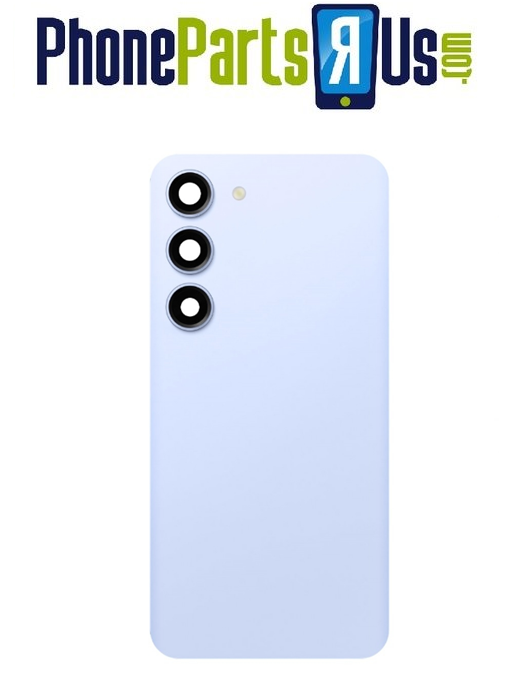 Original Samsung Galaxy S23 Back Glass Replacement with Camera Lens & Pre-Installed Adhesive (No Logo) - Perfect for DIY Phone Repair & Waterproofing Protection