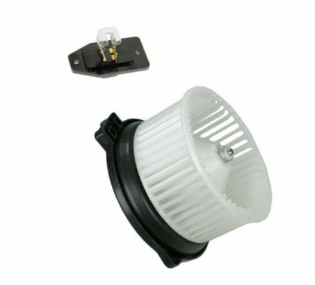 AC Heater Blower Motor with Fan Cage & Resistor Kit - Compatible with Acura & Honda Vehicles - Perfect for HVAC System Repair & Replacement