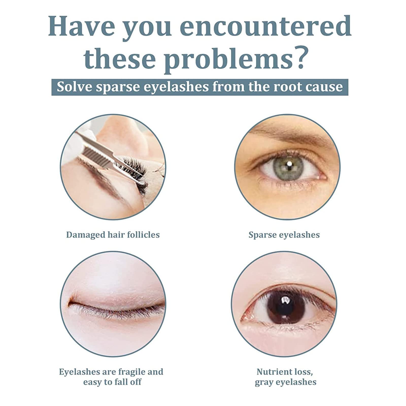 3PCS Lashiology Eyelash Growth Serum - Natural & Nourishing Eyelash & Brow Enhancer for Longer, Thicker Lashes - Perfect for Nighttime Use & Special Occasions