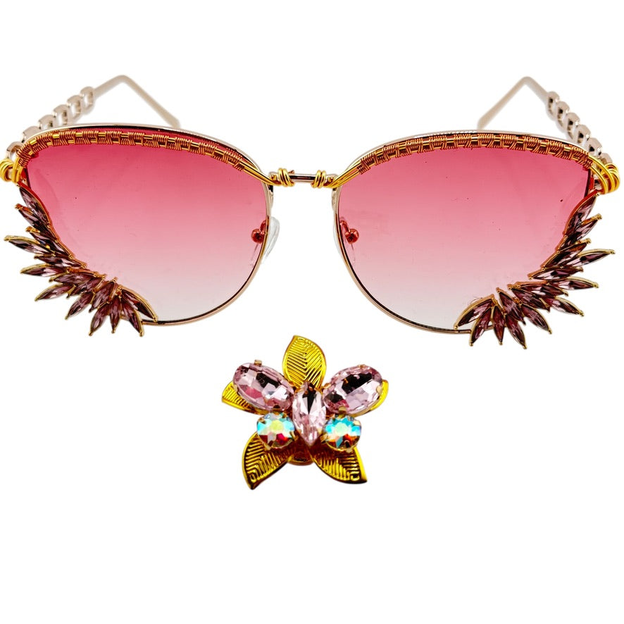 Butterfly Lotus Spunclips™ - Unique Hair Clips for Women, Perfect for Parties, Weddings & Everyday Styling