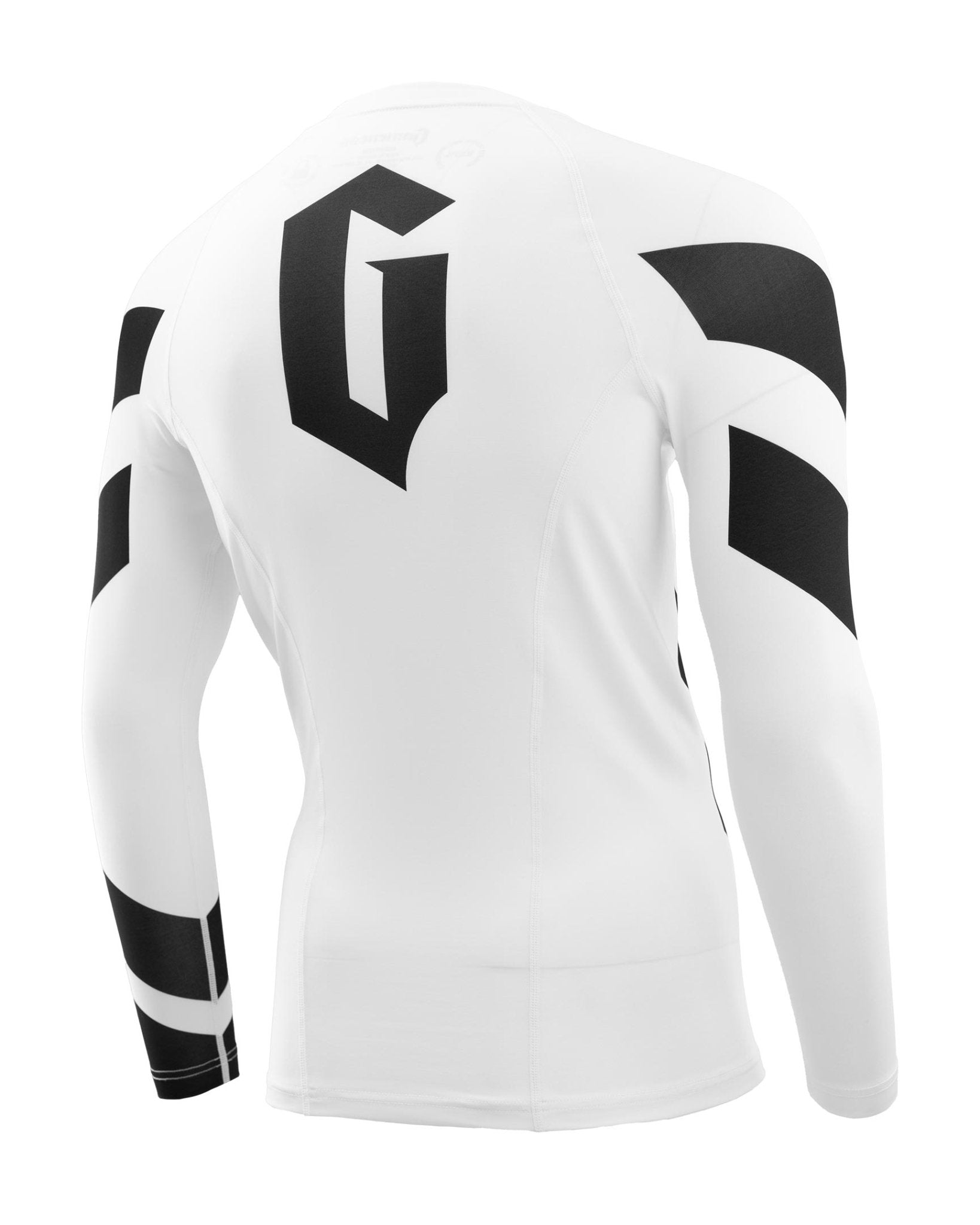 Men's Long Sleeve Pro Ranked Rash Guard - UPF 50+ Sun Protection for Surfing, MMA & Water Sports