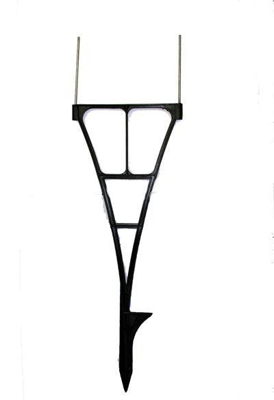 Step In Stake Sign Holders - 5 Pack, Durable Yard & Garden Signage for Real Estate, Events, and Landscaping - Perfect for Outdoor Advertising, Directional Signs, and Lawn Decor