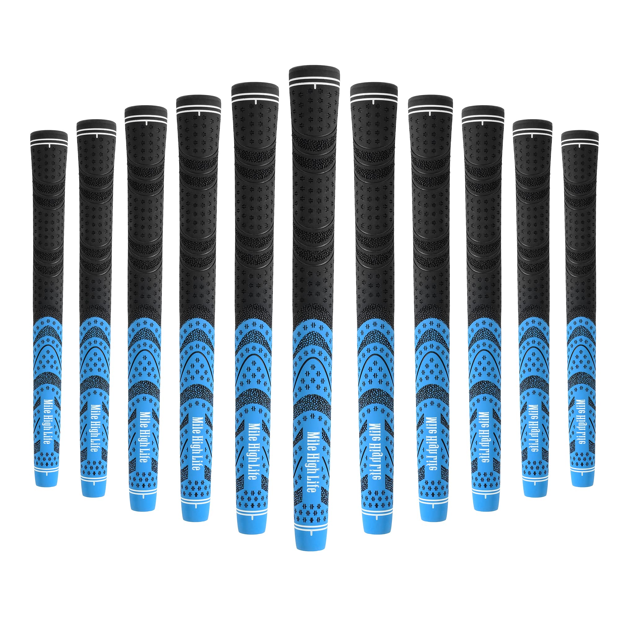 Premium Non-Slip Rubber Golf Grips - 3 Pack/13 Pack Multi-Compound Golf Club Grips for Men & Women | Perfect for Improved Swing Control & Comfort on the Course