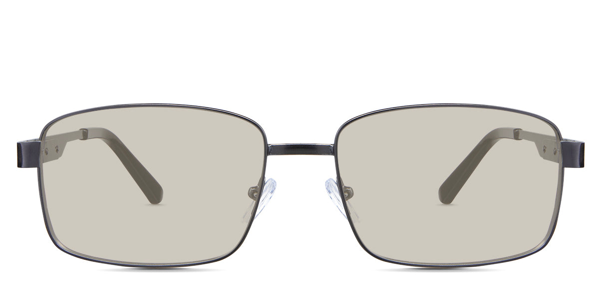 Leo Men's Prescription Tinted Glasses - Stylish & UV Protection for Driving, Outdoor Activities & Fashion