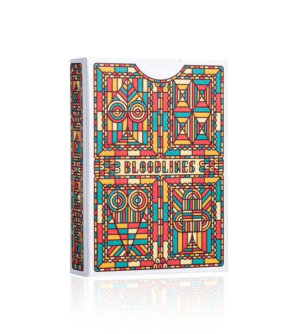 Premium Bloodline Ruby Playing Cards - Elegant & Durable Poker Deck for Magic Tricks, Cardistry, and Casino Night Entertainment