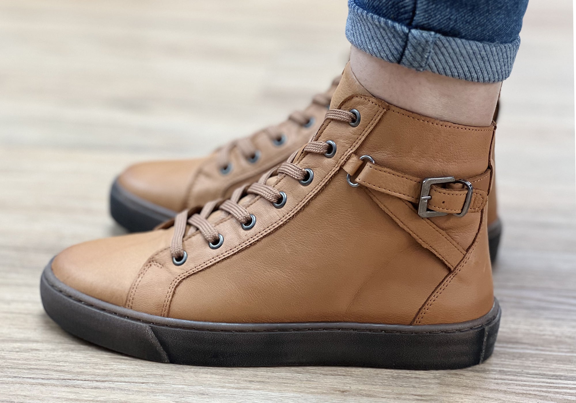 Orizonte Camora Women's European Comfortable Leather Ankle Boots - Stylish & Supportive for Work, Travel & Everyday Wear