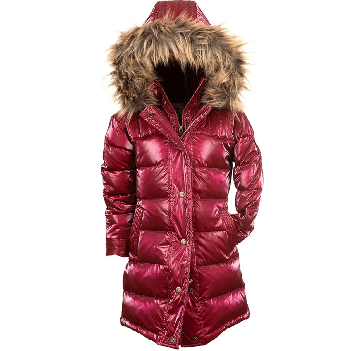 Appaman Kids Girl's Long Down Hooded Puffer Coat - Warm Winter Jacket for Toddler, Little & Big Kids (Ages 2-12) | Waterproof, Lightweight & Insulated for Snow Play, School & Outdoor Activities