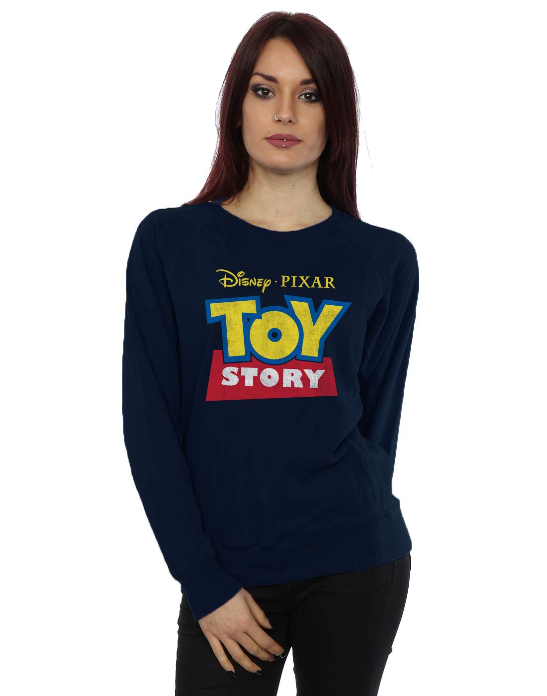 Disney Women's Toy Story Logo Pullover Hoodie - Soft Casual Sweatshirt for Fans, Gifts & Everyday Wear