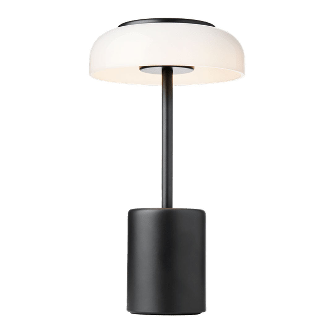 Blossi Mini Portable Table Lamp - USB Rechargeable Night Light for Bedroom, Desk, Nursery | Dimmable LED Reading Light with Touch Control, Warm White Light for Home, Office, Travel