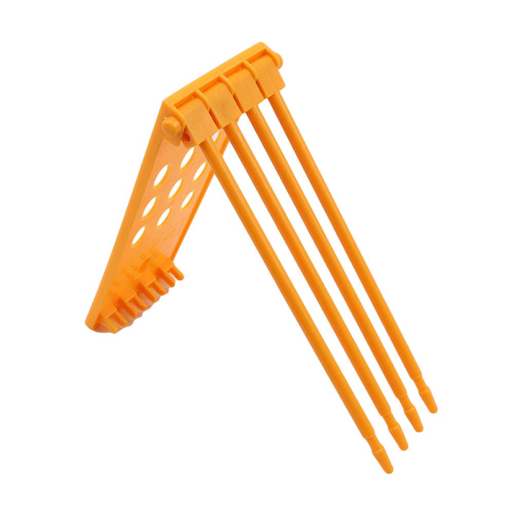 Plastic Bird Perch for Pigeon & Parrot Training - Yellow Leg Ring Stand for Bird Accessories