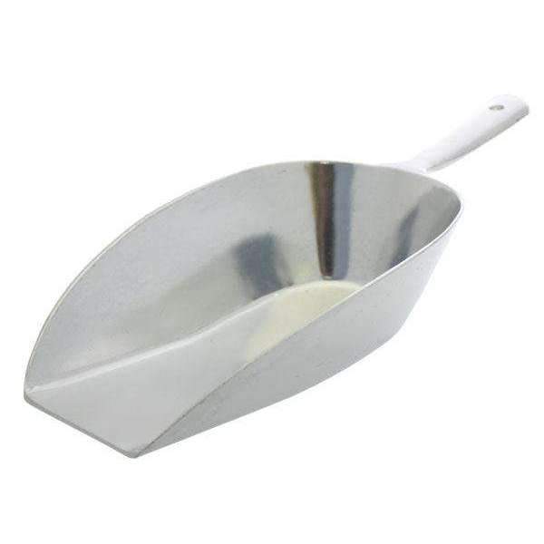 Premium Stainless Steel Flat Bottom Flour Scoop - Perfect for Baking, Cooking & Measuring Dry Ingredients - Ideal for Home Bakers & Professional Chefs