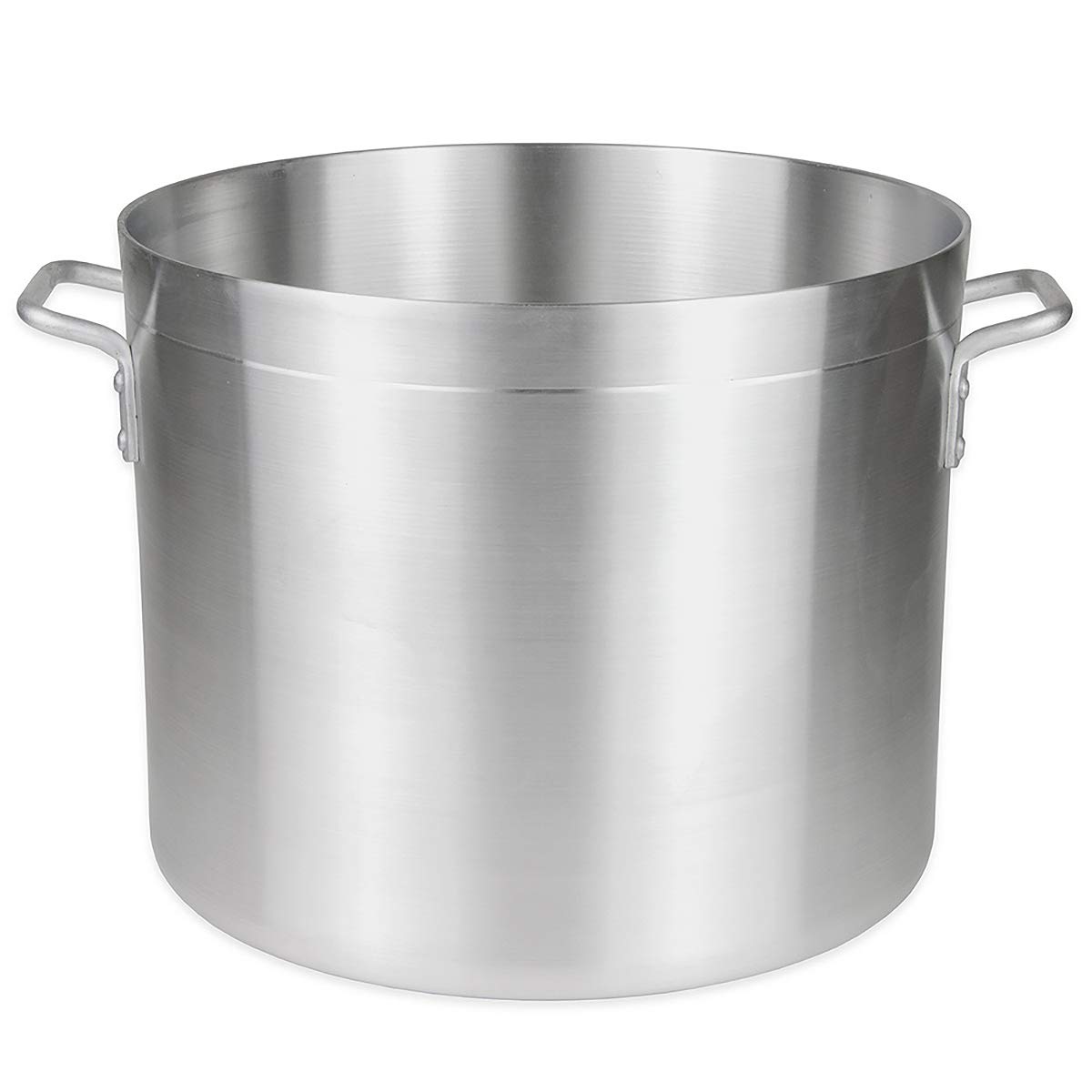 40-Quart Heavy Duty Aluminum Stock Pot with Lid - Large Commercial Cooking Pot for Soups, Stews, and Boiling - Perfect for Restaurants, Catering, and Home Kitchens