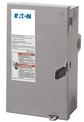 Eaton DG321NGB Heavy Duty Toggle Switch - 20A 125V AC, ON-OFF, Industrial Grade Electrical Switch for Machinery, Equipment & DIY Projects