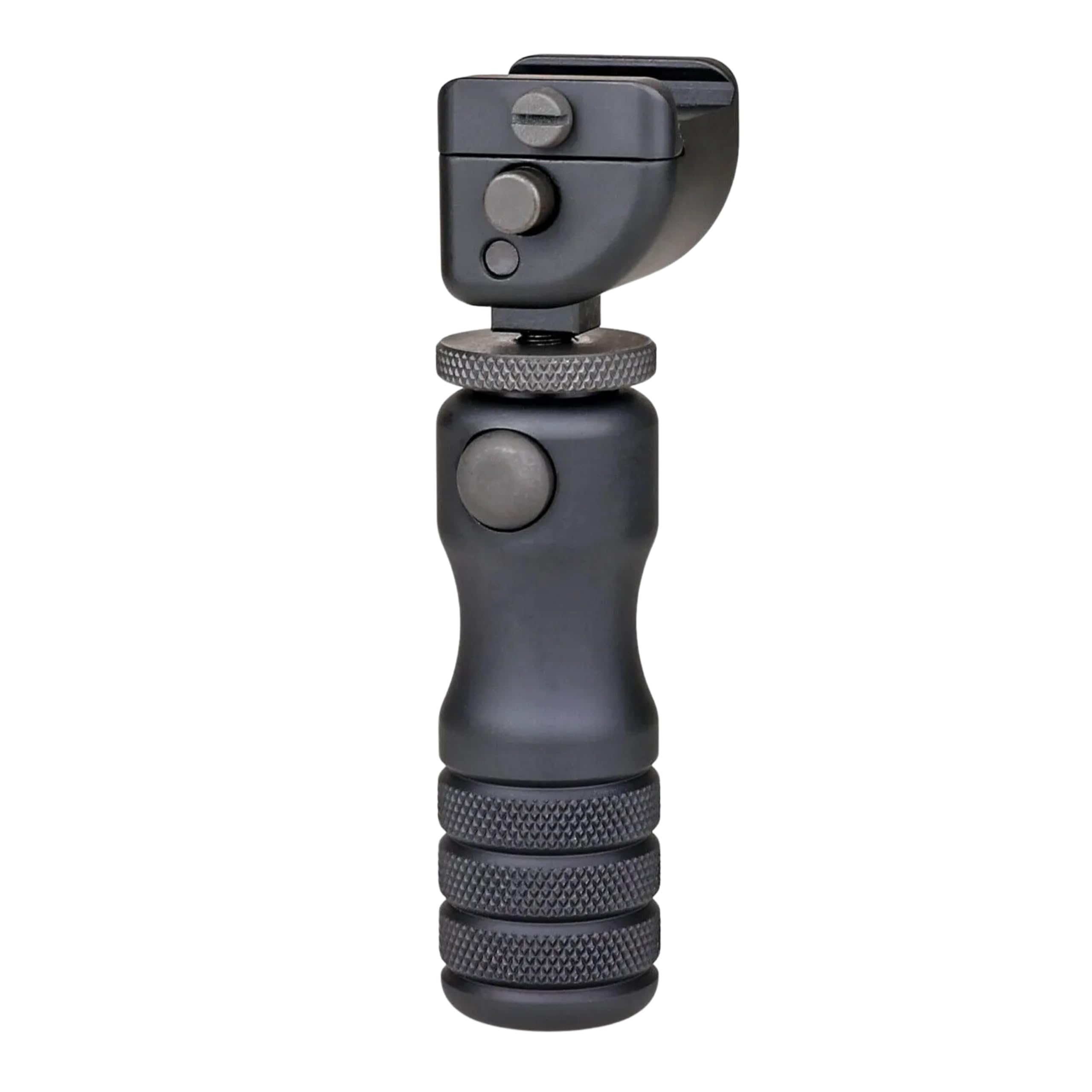 Accu-Shot Precision Rail Monopod - PRM Mid-Range with Quick Knob Adjustable 4.75-5.65 Inch | Black BT13-QK | Shooting Support for Hunting, Long-Range Precision & Tactical Applications