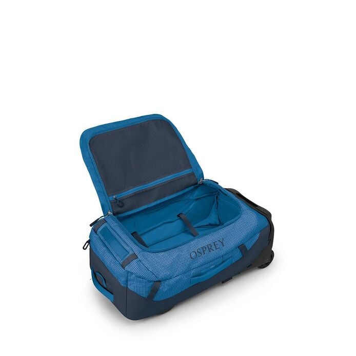 Osprey Transporter Wheeled Duffel 60 - Durable Rolling Travel Bag for Adventure & Air Travel - Perfect for Camping, Hiking & International Trips