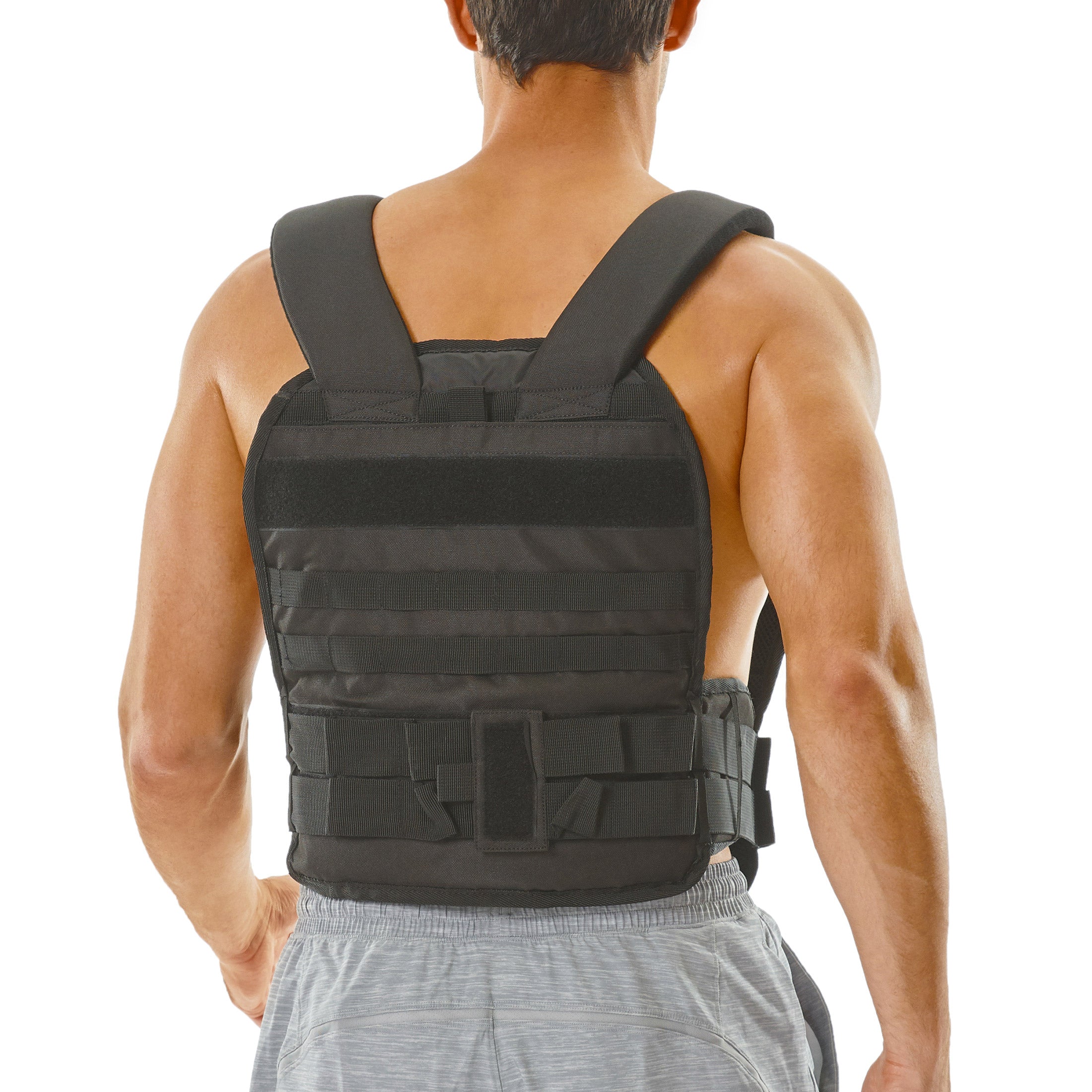 PRCTZ Adjustable Weighted Vest for Men & Women - 4-60 lbs Adjustable Weight - Strength Training, Running, Hiking & Fitness Workouts - Perfect for Home Gym, CrossFit & Outdoor Activities