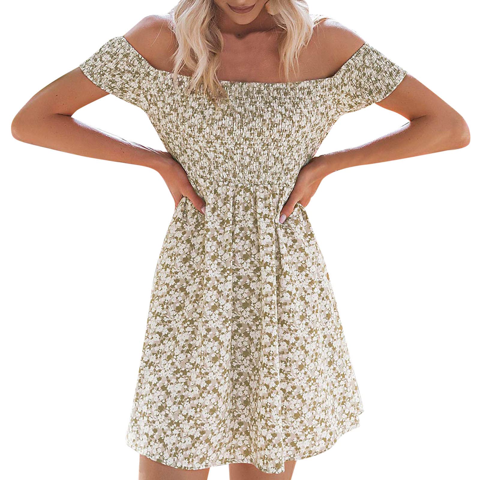 Elegant Summer Party Dresses for Women 2023 - Midi & Maxi Length, Racerback, Sleeveless Styles in Grey, Black & White Floral Patterns | Perfect for Weddings, Proms, Thanksgiving & Special Occasions