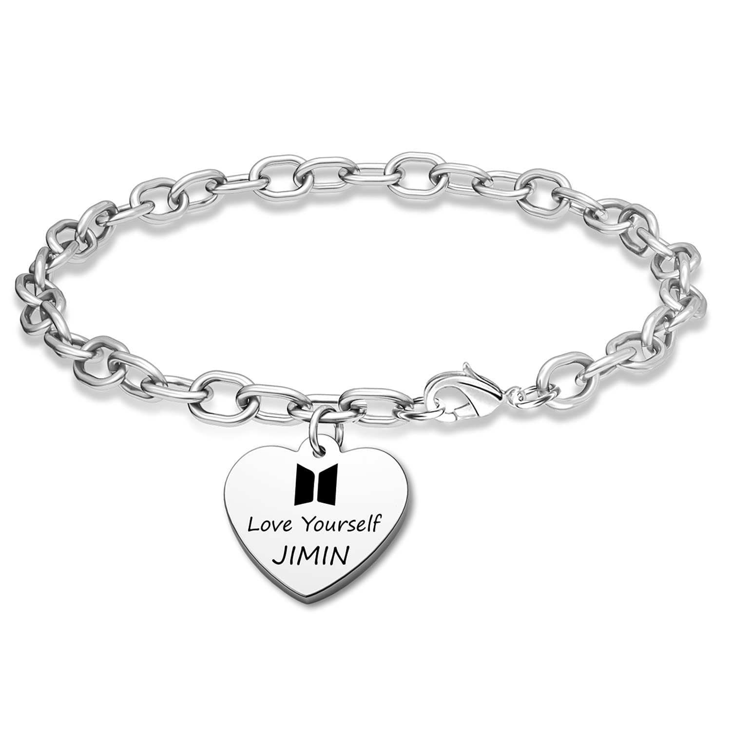 BTS Love Yourself Bracelet - Official BTS Merchandise & Jewelry Gift for ARMY Fans - Perfect for Concerts, Birthdays & K-Pop Collectors