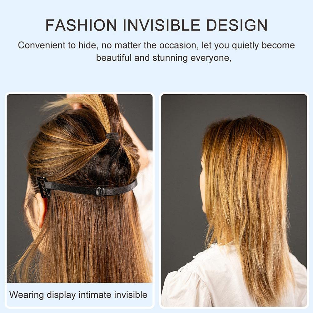 Facelift Bands with Clips - Reusable Instant Face Slimming Bands, Invisible Hairpin for Face Lifting & Contouring (Beige) | Perfect for Home Spa, Makeup Application & Skincare Routine