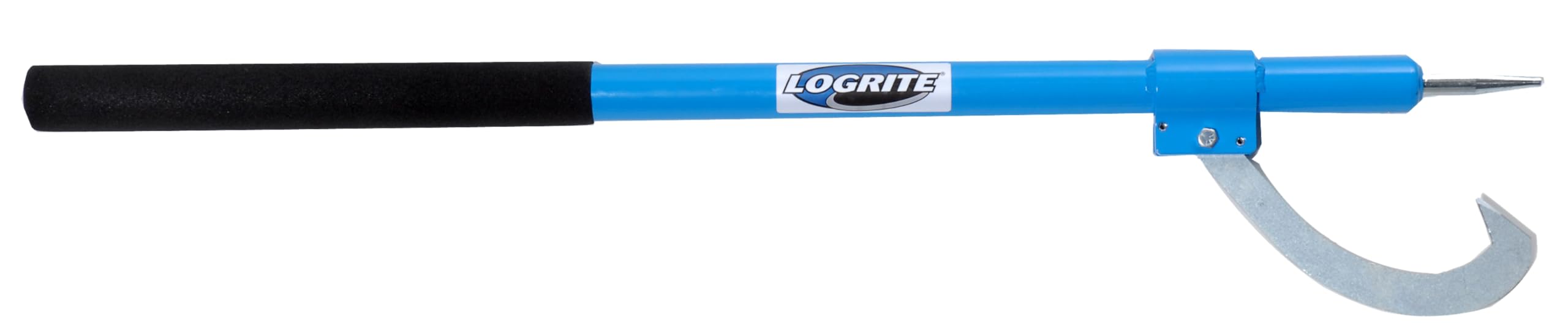 LogRite 42-Inch Aluminum Peavey Tool - Lightweight Logging Peavey with Textured Grip for Easy Handling - Made in USA - Perfect for Firewood Processing, Forestry Work, and Timber Handling