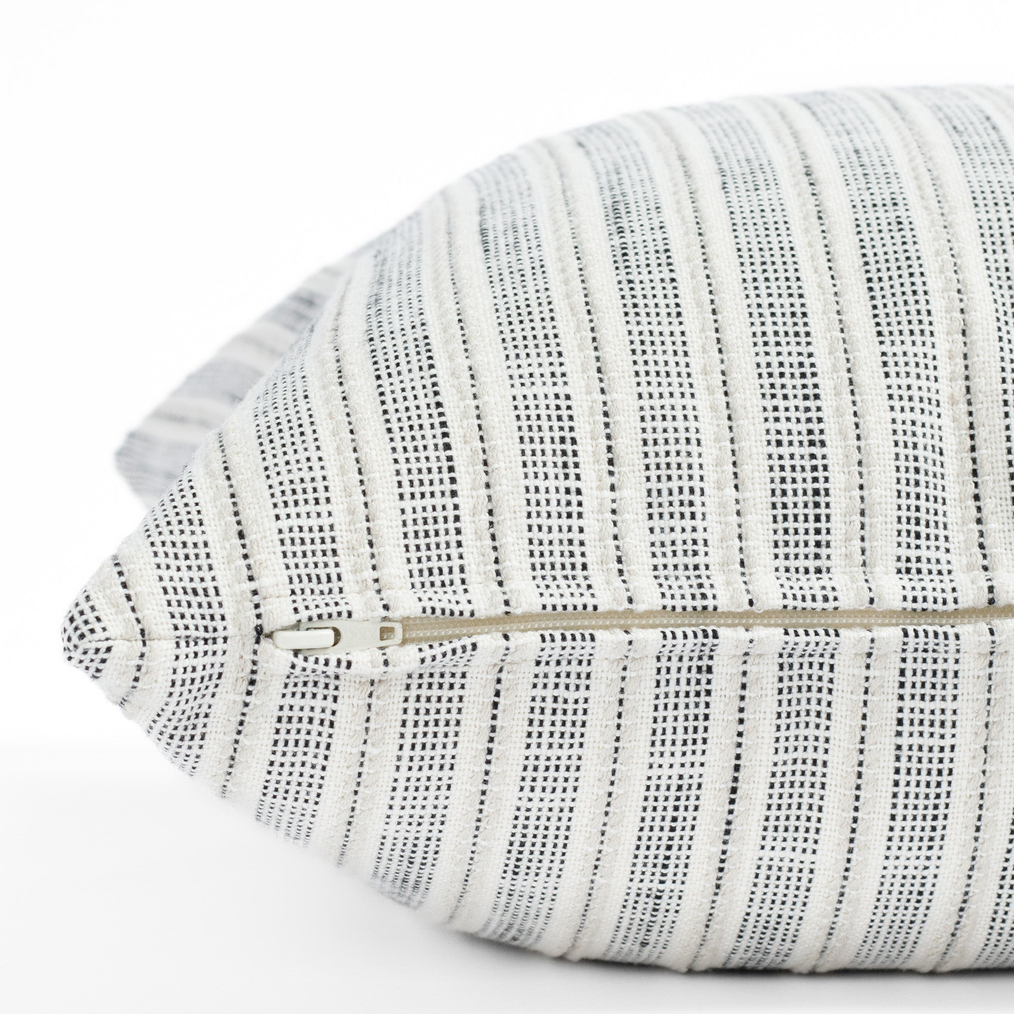 Amalfi Stripe 20x20 Outdoor Pillow Cover - Waterproof Decorative Cushion for Patio, Poolside, Garden Furniture - Domino Pattern Design