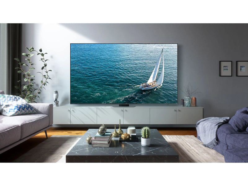 Samsung Q80C 55-Inch QLED 4K UHD Smart TV with Alexa Built-in - Perfect for Home Theater & Gaming Entertainment