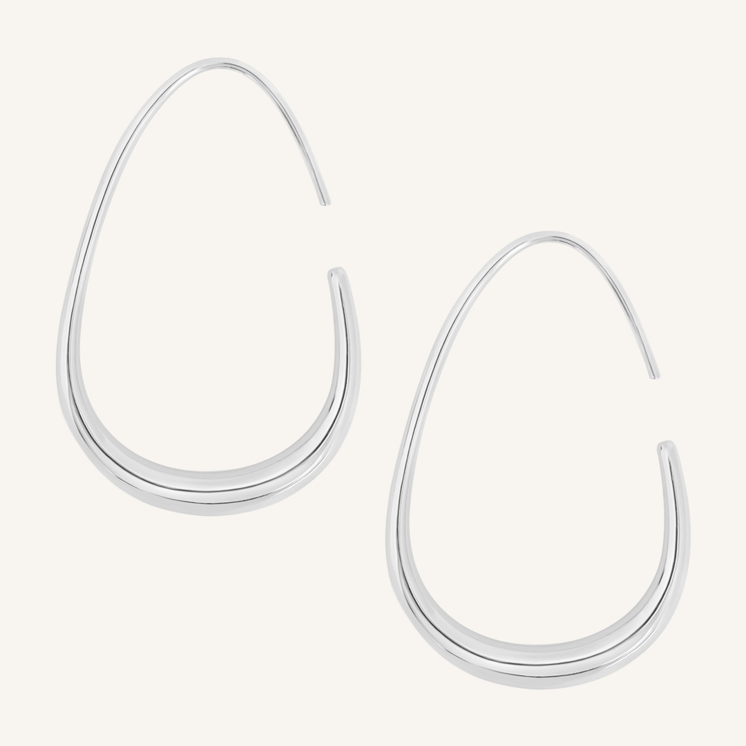 Tate Hoops - Stylish and Durable Fashion Earrings for Women | Perfect for Parties, Weddings, and Everyday Wear