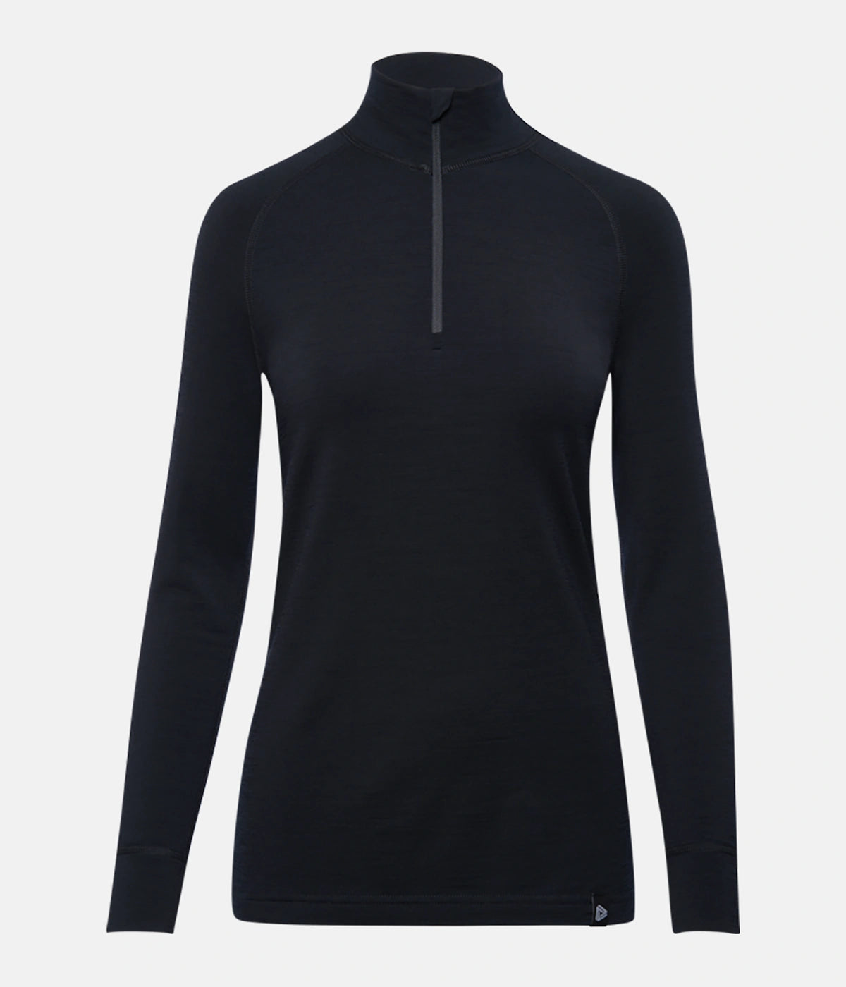 Women's Merino Wool Arctic Thermal 1/2 Zip Long Sleeve Shirt - Warm Winter Base Layer for Skiing, Hiking & Outdoor Activities