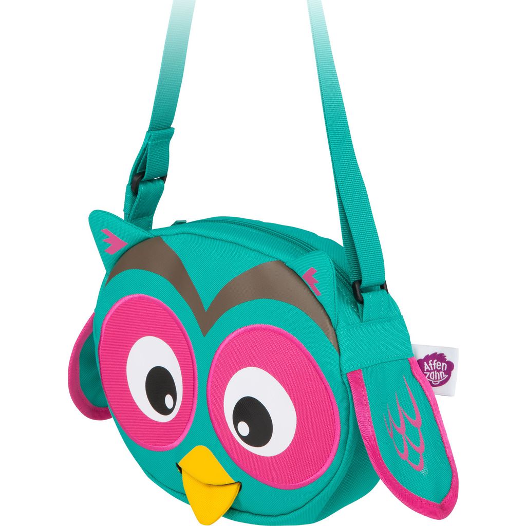 Affenzahn Mini Friend Sling Bag - Cute Owl Design (Lily Olivia) for Kids & Toddlers | Perfect for School, Travel & Outdoor Adventures