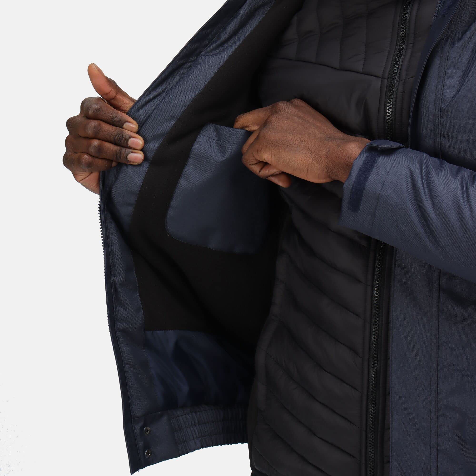 Men's Waterproof Windbreaker Jacket - Lightweight Raincoat for Outdoor Hiking, Camping & Travel | Blockade Technology for All-Weather Protection
