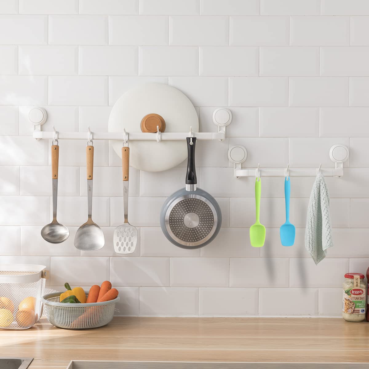 Premium Silicone Spatula Set - 4-Piece Heat-Resistant Baking & Cooking Utensils - Flexible Rubber Spoon Spatulas for Mixing, Flipping & Scraping - Perfect for Baking Cakes, Cookies & Cooking Sauces