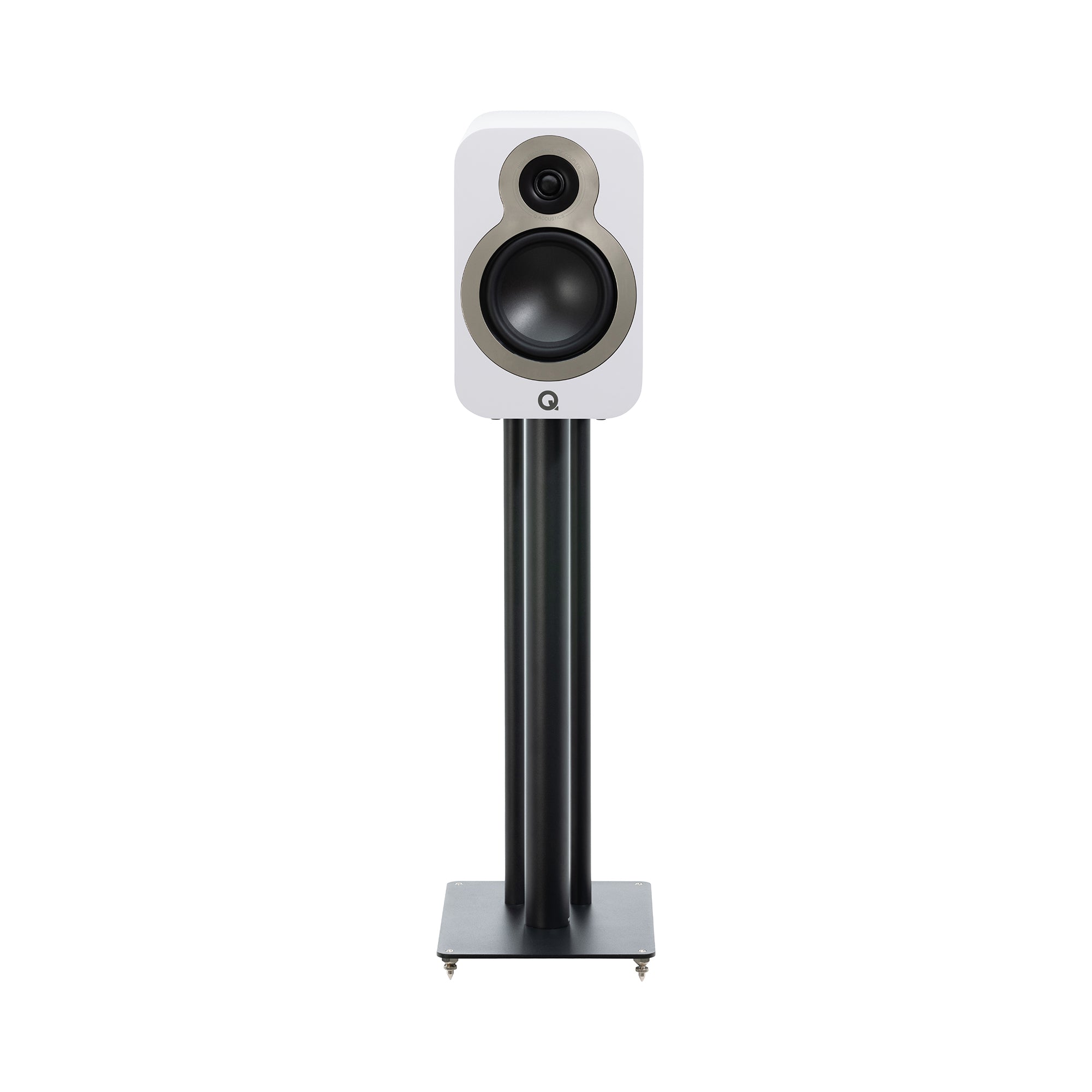 Q Acoustics Q3030c Bookshelf Speakers - High-Fidelity Stereo Sound for Home Theater & Music Listening | Compact Design for Living Room, Bedroom & Office Setup