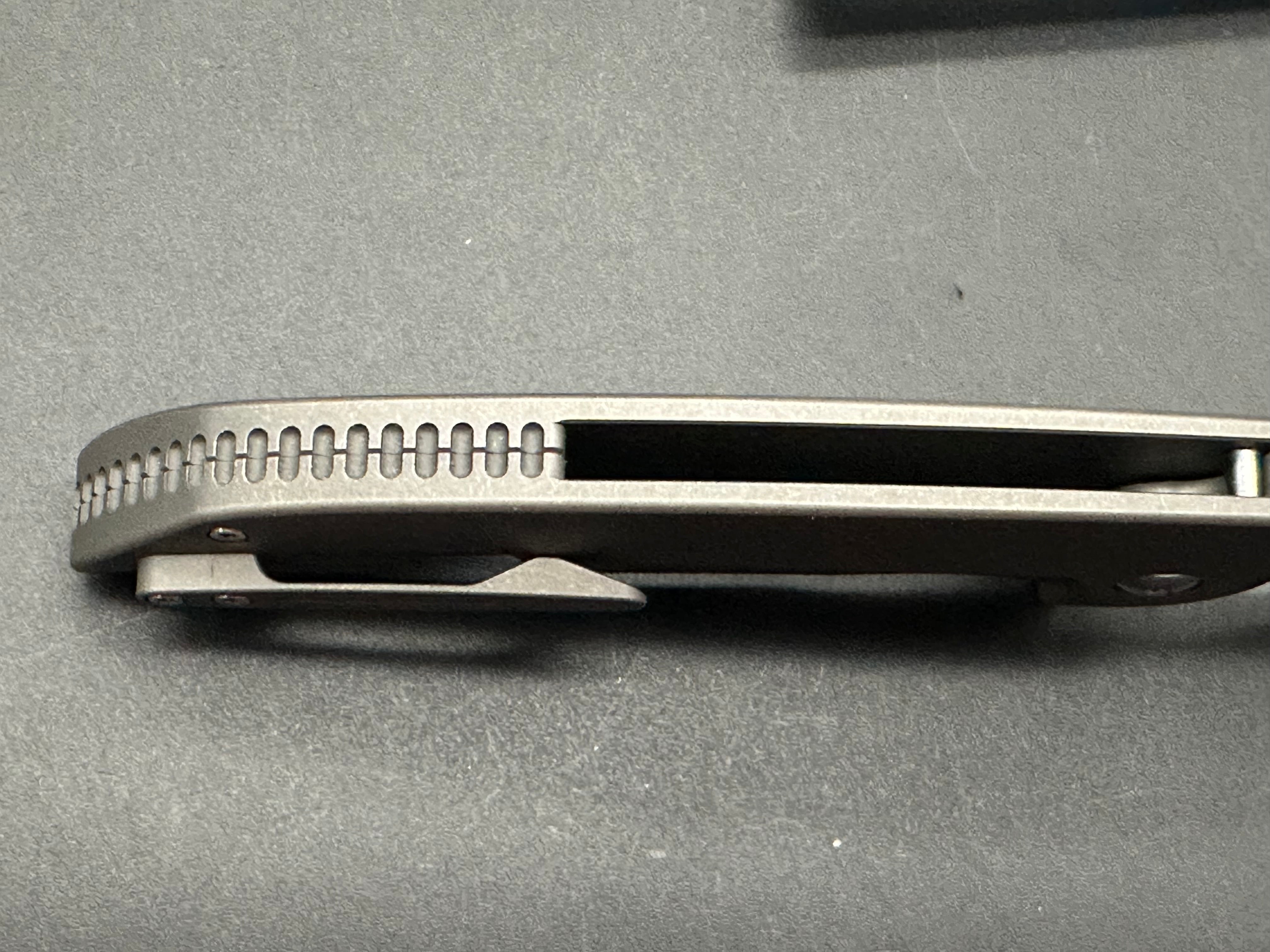 Ferrum Forge Archbishop 3.0 Titanium Flipper Knife - Premium EDC Pocket Knife with 3.5