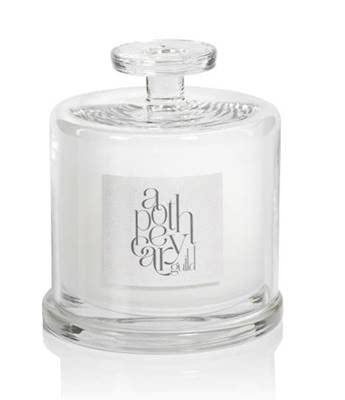 Gardenia Zodax Apothecary Guild Large 36oz Scented Jar Candle with Glass Cloche - Home Decor, Aromatherapy, Romantic Ambiance for Living Room, Bedroom & Bathroom