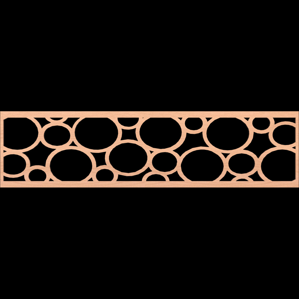 Hemingway Fretwork Moulding - Decorative Wood Trim for Home & Furniture - Perfect for DIY Projects, Wall Paneling, and Cabinet Accents