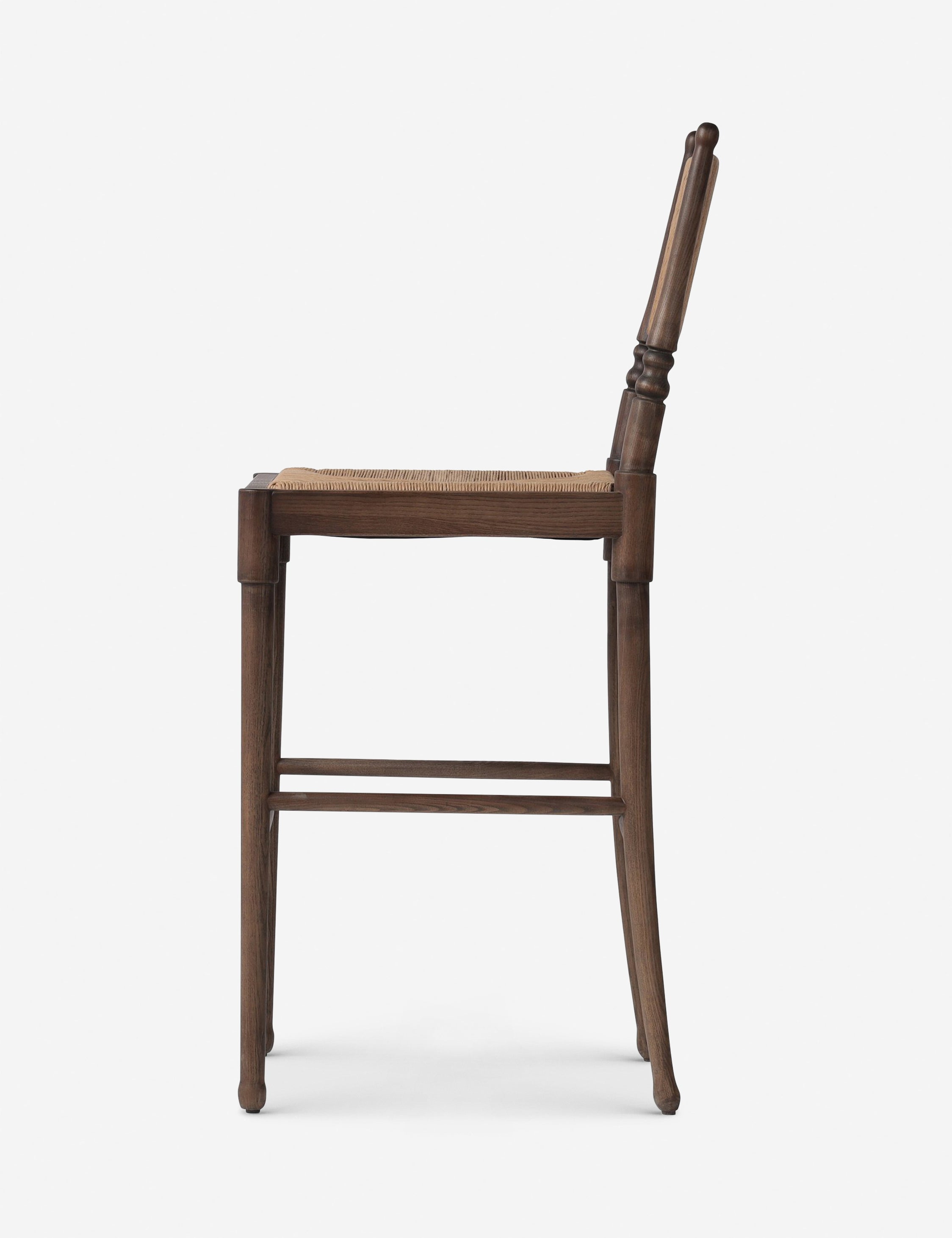 Fayth Bar and Counter Stool by Amber Lewis x Four Hands - Modern Kitchen & Dining Stools for Home Bar, Breakfast Nook & Restaurant Use
