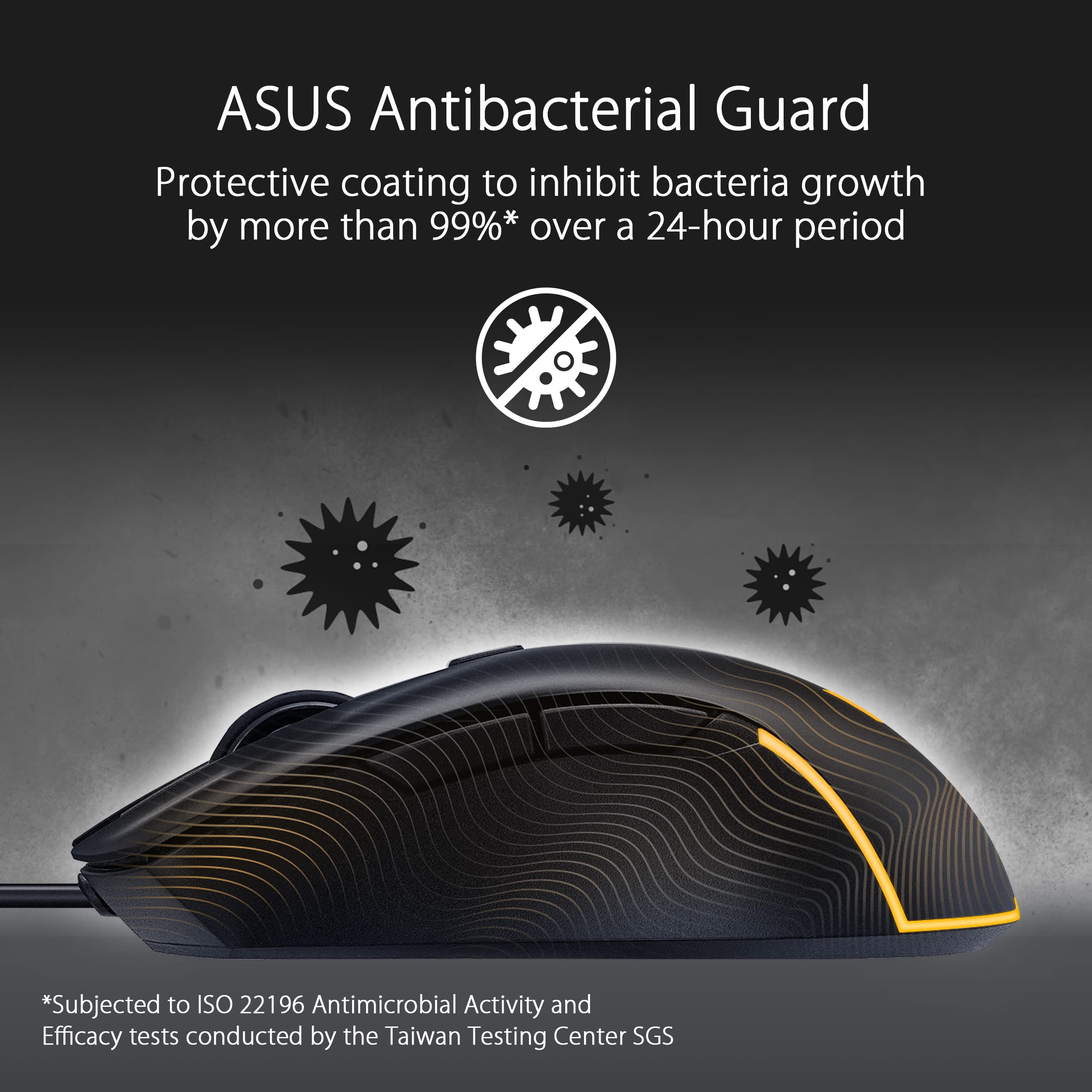 ASUS TUF Gaming M3 GEN II Wired Gaming Mouse - Ultra Light 59g, 8000 DPI Optical Sensor, IP56 Water & Dust Resistant, 60 Million Click Durability, 6 Programmable Buttons - Perfect for FPS, MOBA & Esports Gaming