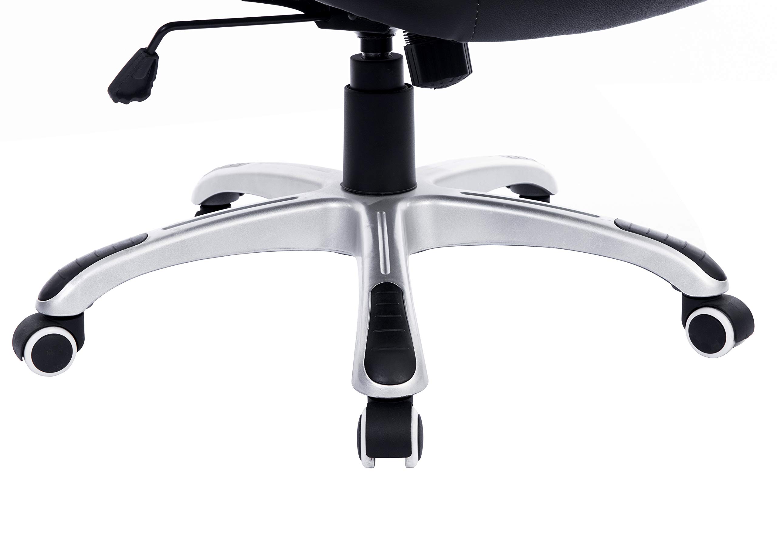 Premium Black & White Racing Style Swivel Office Chair - Ergonomic Gaming & Work Desk Chair for Home & Office Use