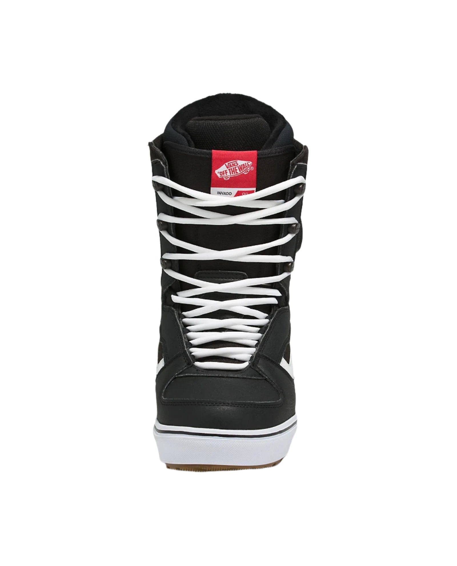 VANS Invado OG Snowboard Boots Black/White 2025 - Men's & Women's High-Performance Snowboarding Shoes for Winter Sports & Mountain Adventures