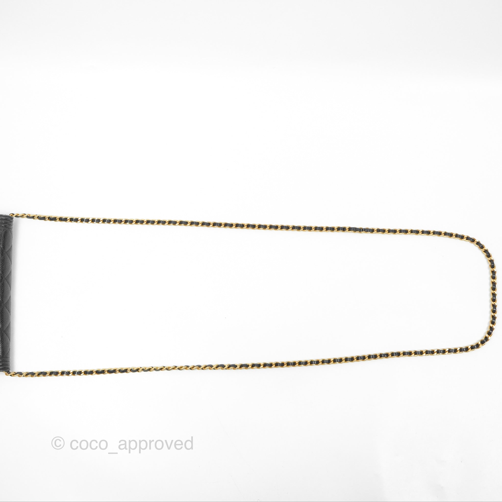 Chanel Boy Wallet on Chain WOC Black Caviar Gold Hardware - Luxury Crossbody Bag for Women, Perfect for Evening Events & Daily Use